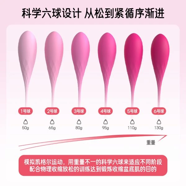 女性私處保養收缩聪明球阴道哑铃：圖片 2