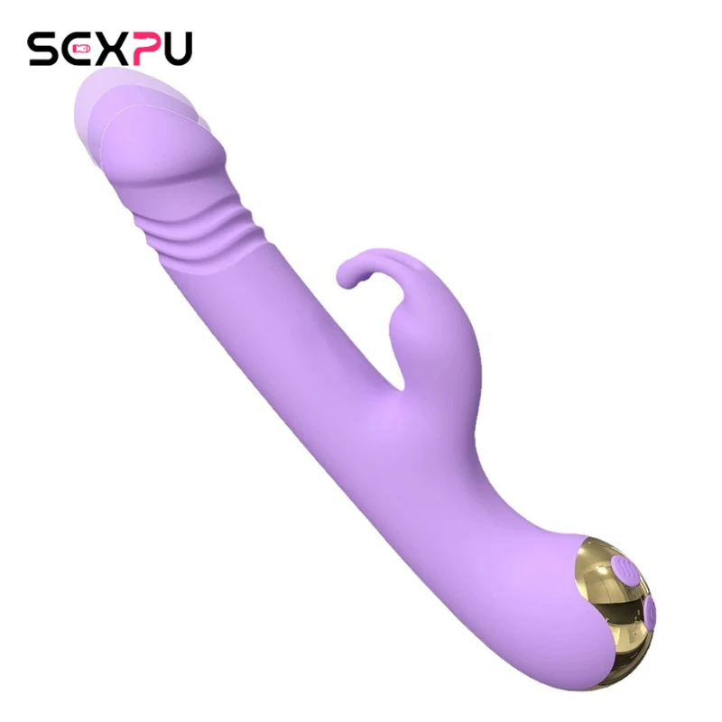 加热/伸缩/震动/女用按摩棒