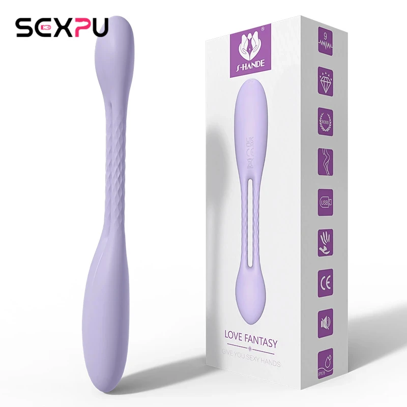 多用途可弯曲穿戴女性情侶共用自慰器